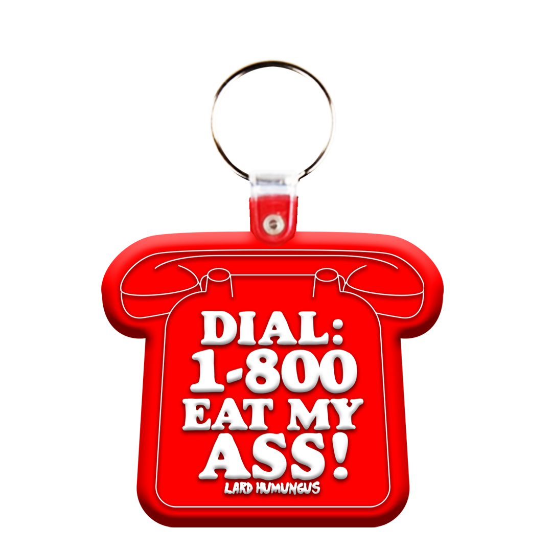 1-800-EMA PVC Keychain