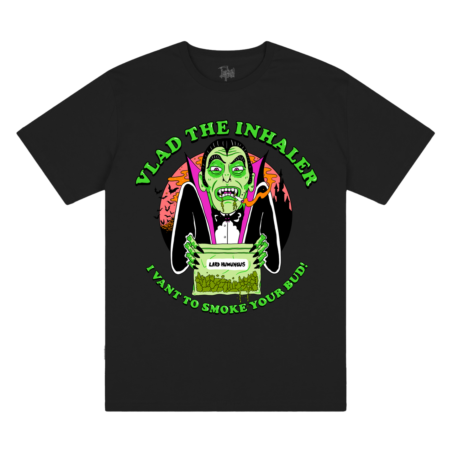 VLAD THE INHALER - Black Tee