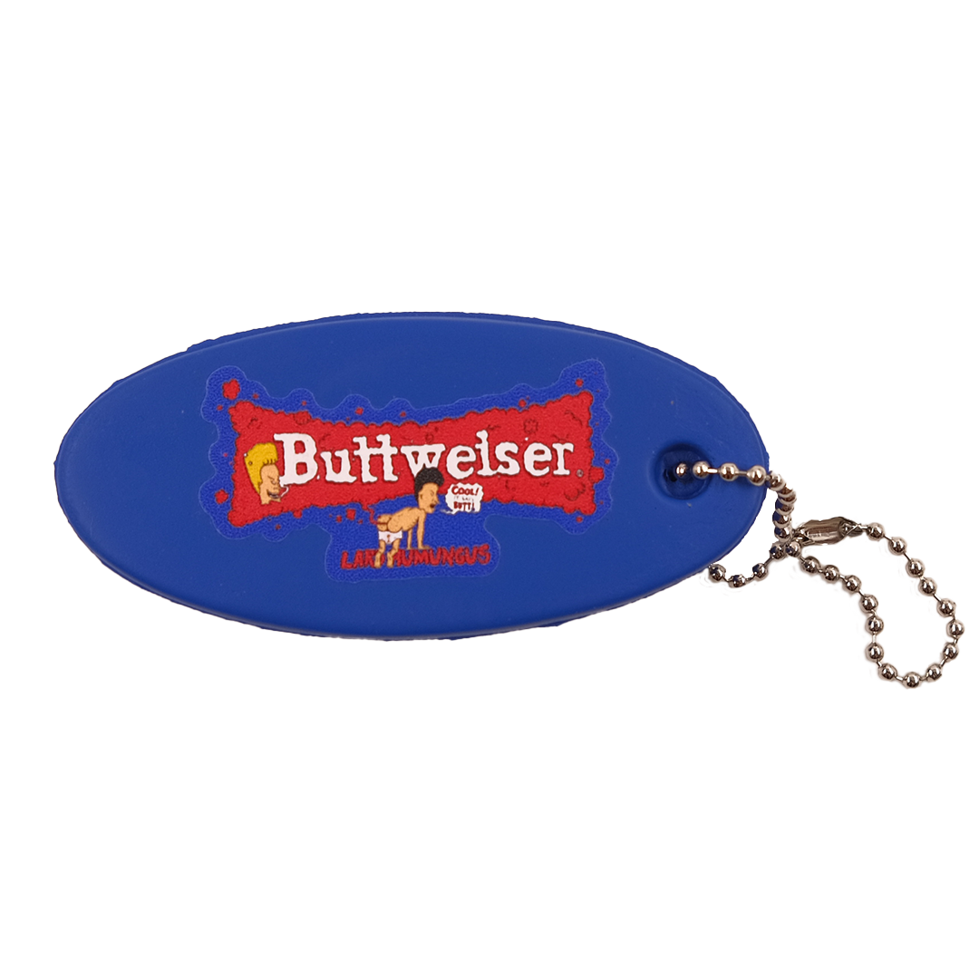 Buttweiser Key Chain